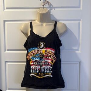 Boot Hill saloon 1991 Daytona bike week 50th anniversary tank small